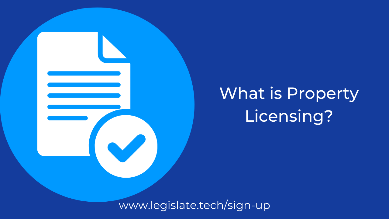 An introduction to Property Licensing Legislate